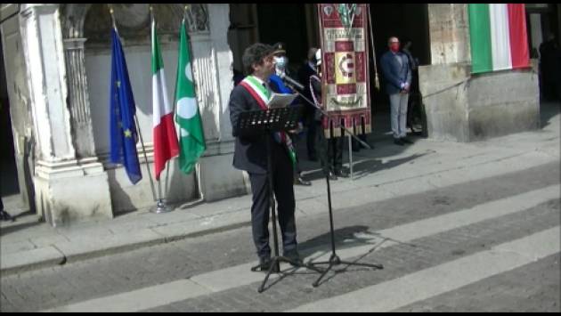 Era Covid Cremona Celebra il 25 aprile 2021  Discorso di Gianluca Galimberti