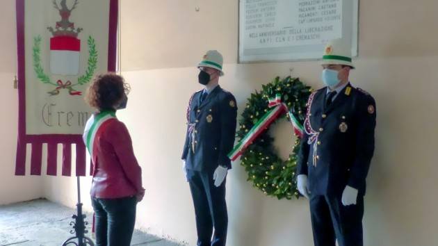 Crema La celebrazione del 25 aprile 2021- Era Covid (Video)