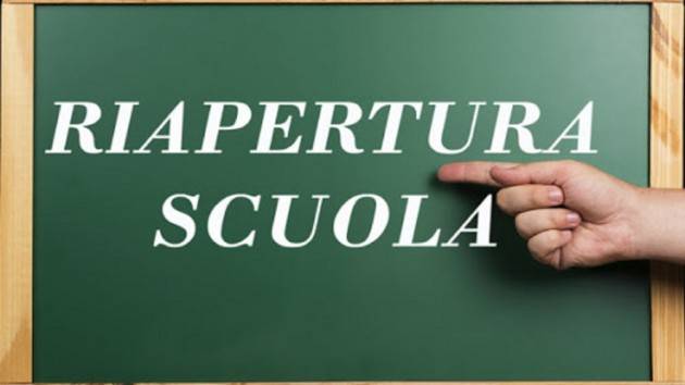 DIETROFRONT DEL GOVERNO SU RIAPERTURA AL 100% DELLA SCUOLA