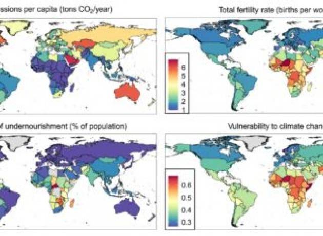 Politiche demografiche socialmente giuste per mitigare il cambiamento climatico e promuovere l’equità globale