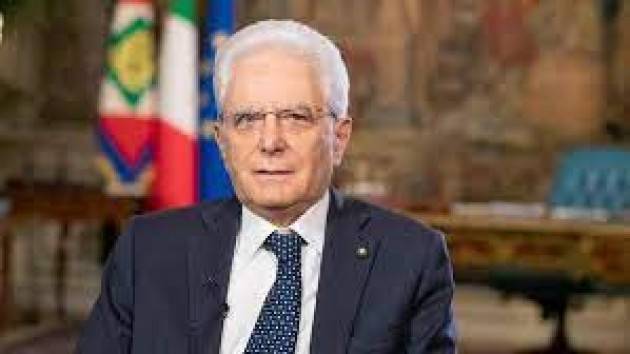 MATTARELLA: ''LE GIOVANI GENERAZIONI NON POTRANNO CHE ESSERE PROTAGONISTE DEL FUTURO DELL’ITALIA E DELL’EUROPA''