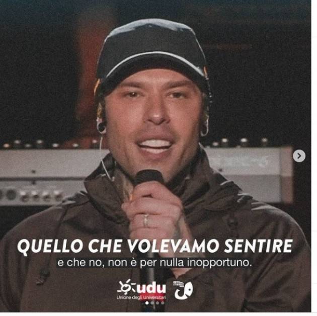 @fedez QUELLO CHE VOLEVAMO SENTIRE | retestudenti