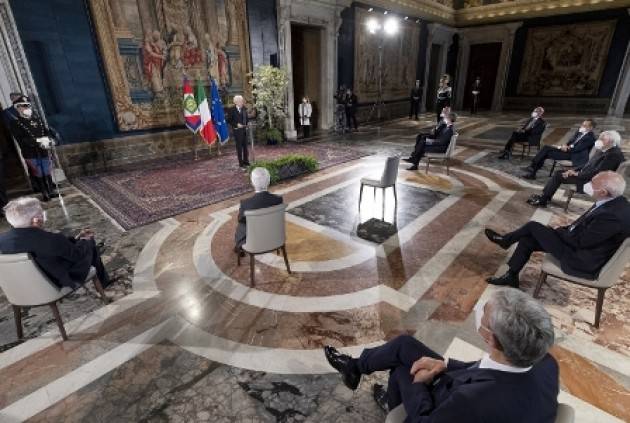 MATTARELLA : LAVORO, FIDUCIA, RIPRESA