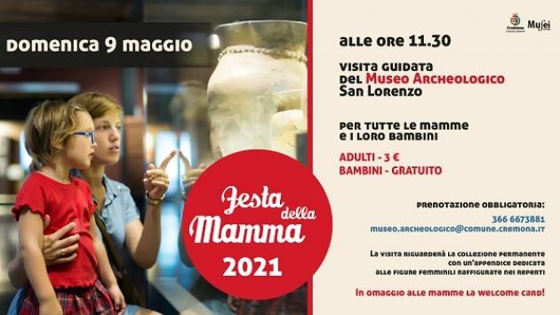 CR Festa mamma 2021: visita guidata Museo Archeologico per mamme e bambini