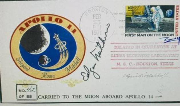 Asta record a Milano per cosmogramma ''Apollo 14''