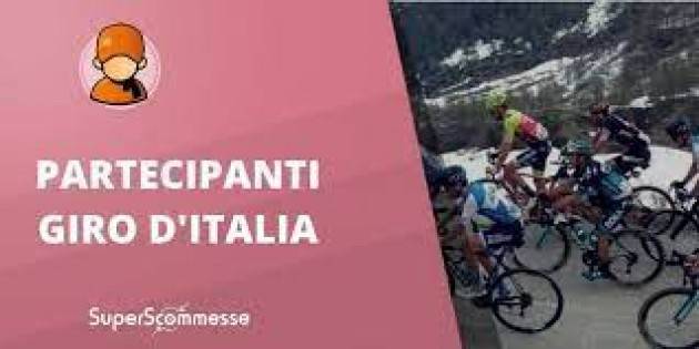 I partecipanti al Giro d'Italia 2021