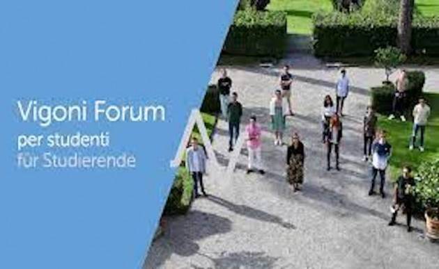 Bando aperto per il ''Vigoni Forum per studenti 2021''