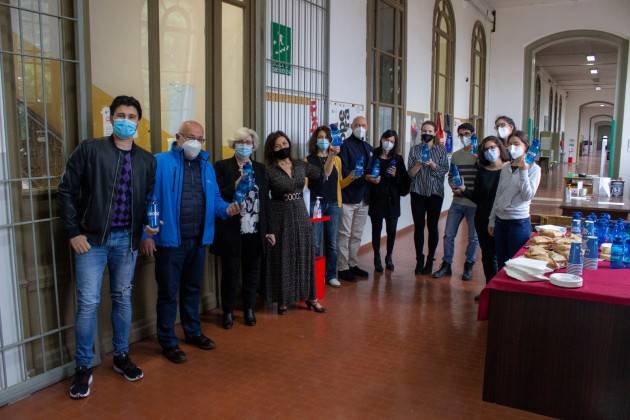 Cremona Padania Acque : inaugurata fontanella Conservatorio Monteverdi