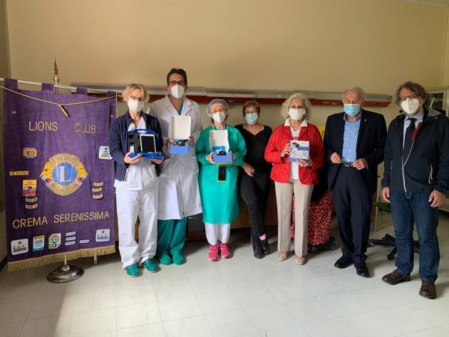 ASST Lions Club Serenissima Crema dona sistema di monitoraggio