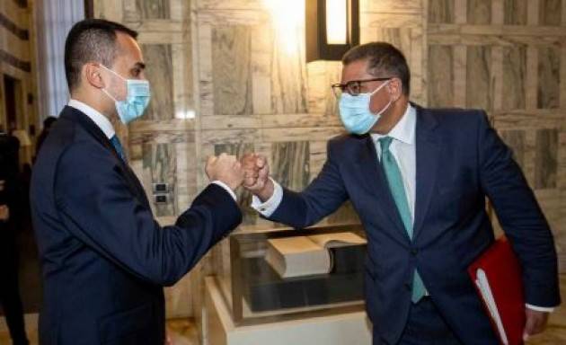 Di Maio riceve alla Farnesina il Presidente della Cop26, Alok Sharma