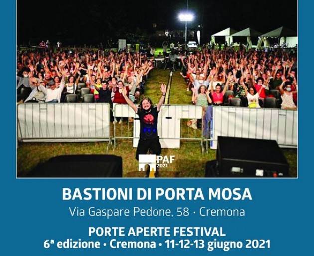 Cremona PAF 2021 Sesta edizione 11-12-13 giugno i luoghi