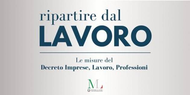 Le misure nel decreto ''Imprese Lavoro Professioni''