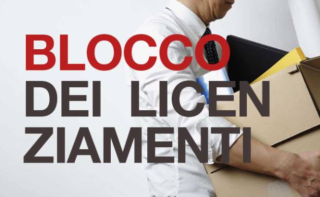 Lavoro: Cgil, governo proroghi blocco licenziamenti fino ad ottobre