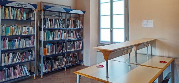 Crema Biblioteca comunale: riaprono le sale studio. Si prenota online