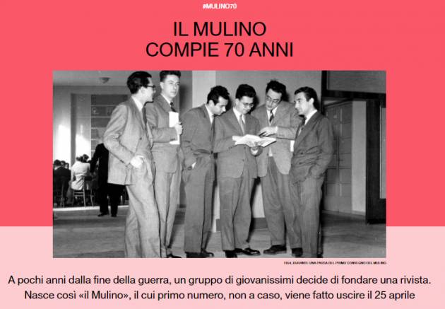 I 70 anni della rivista  Il Mulino | Massimo Negri (Casalmaggiore)