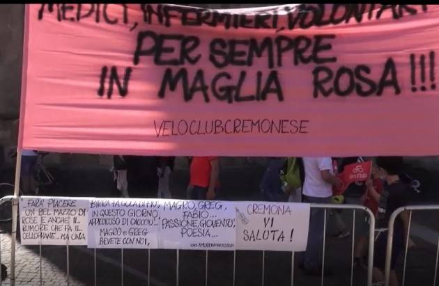 Giro d'Italia, la 18ª tappa passa da Cremona Qualche immagine