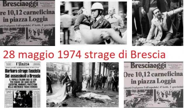 CNDDU 28 maggio 2021 il 47° anniversario della strage della Loggia a Brescia