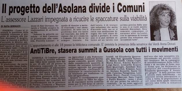 TIBRE era l’anno 1987 || Sante Gerelli  Sinistra Italiana Gussola