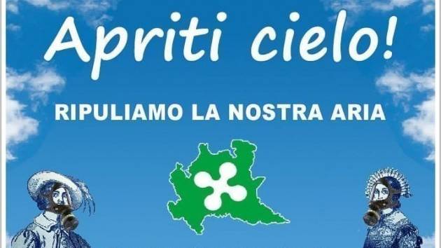 Firma la petizione APRITI CIELO! Ripuliamo la nostra aria