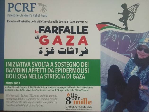 PER UN AIUTO CONCRETO AI BAMBINI FARFALLA DI GAZA .....