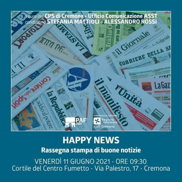 Le Happy News del Porte Aperte Festival