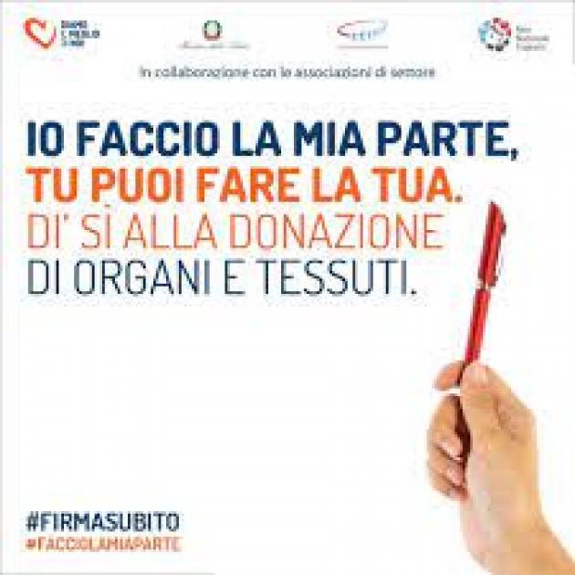 DIVENTA ANCHE TU DONATORE DI ORGANI E TESSUTI