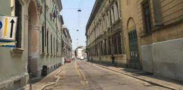 Riparazione di un allaccio fognario in via Palestro