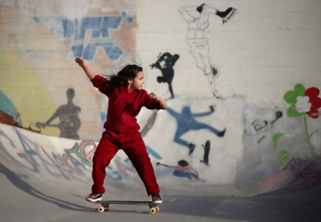 No profit e brand moda ricostruiscono skate park a Gaza
