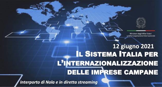 Il ministro Di Maio al webinar ''Il Sistema Italia per l'internazionalizzazione delle imprese campane''