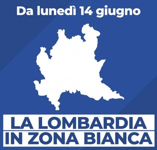 DA LUNEDI' 14  LOMBARDIA ZONA BIANCA