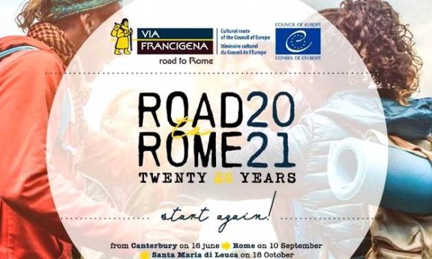Road to Rome 2021, marcia a staffetta in 5 nazioni