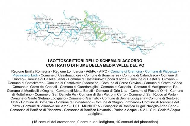 Contratto di Fiume Media Valle del Po: percorso in dirittura d’arrivo