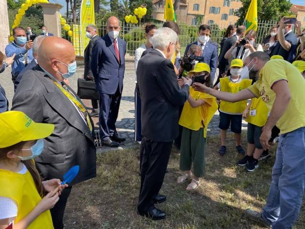 Grandissima emozione per gli alunni di Ripalta Cremasca  nell’incontro con il Presidente della Repubblica Sergio Mattarella