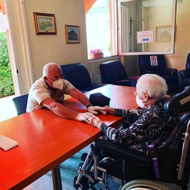 RSA Zucchi-Falcina Soresina Riprese le visite in presenza