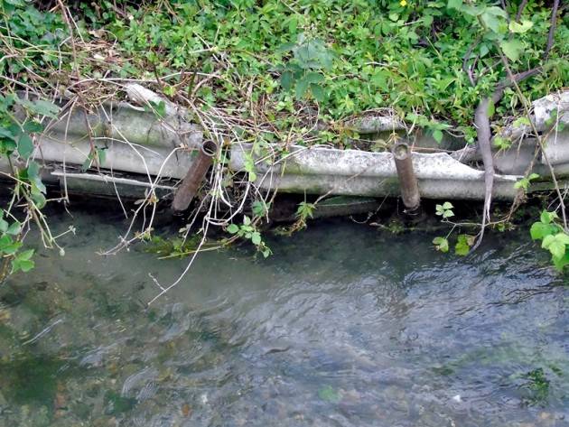 Spino d’Adda ancora lastre di fibrocemento Eternit