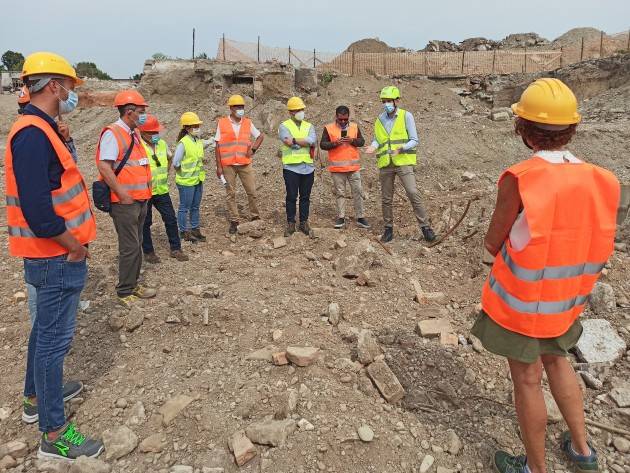 Crema Ex Ferriera: sopralluogo dove sorgerà  il sottopasso.
