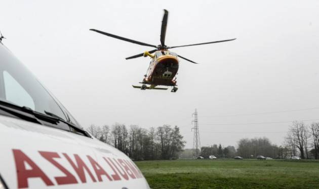 CADE DAL MONOPATTINO ELETTRICO: ELISOCCORSO A VAIANO CREMASCO 
