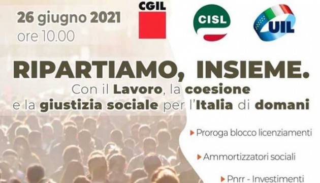 Stop licenziamenti. I pensionati in piazza il 26 giugno con i lavoratori