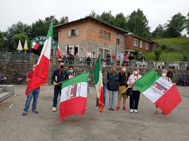 Cremona Presente all'incontro 2021 nell’anniversario caduti partigiani Colle del Lys