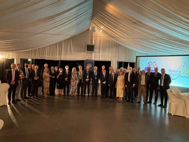 Tenuta lo scorso 6/7 conviviale anno rotariano 2021/2022, Rotary Club Crema