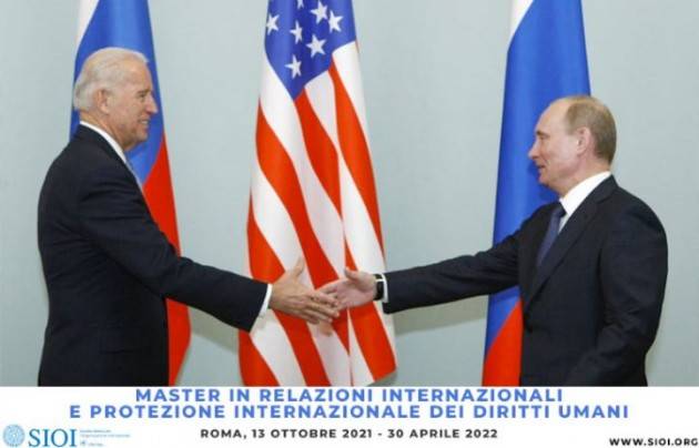 Al via le iscrizioni alla XXII edizione del Master in ''Relazioni Internazionali e Protezione dei Diritti Umani''