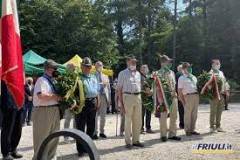A Cividale del Friuli la cerimonia in memoria dei partigiani della Brigata Osoppo