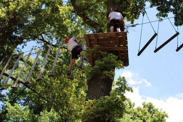 Cremona Colonie Padane, sabato 24 luglio riapre il Parco Avventura