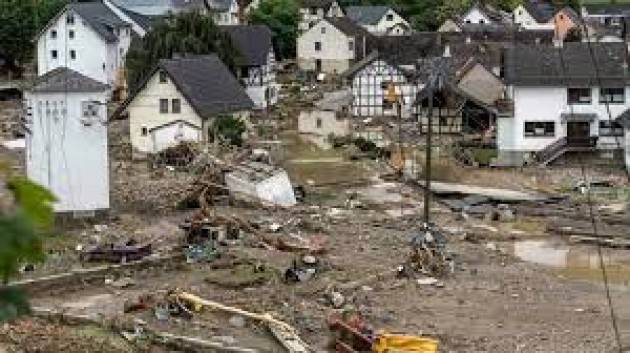 In Germania catastrofe meteorologica senza precedenti