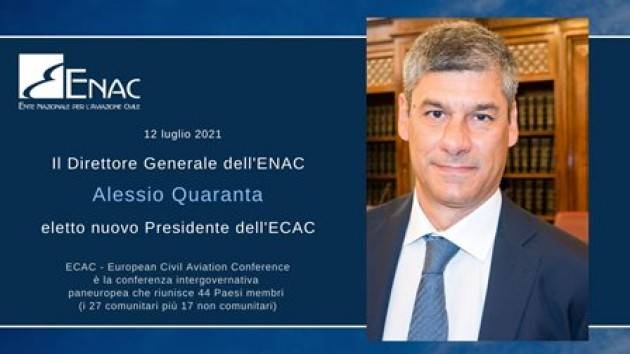 Quaranta alla presidenza dell’Ecac/ Giovannini