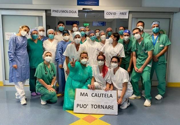 ASST CREMA Dopo una settimana ancora Covid Free ! Cautela può tornare  16.7.21