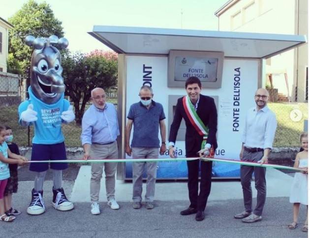 Padania Acque INAUGURAZIONE ‘FONTE DELL'ISOLA’a Moscazzano