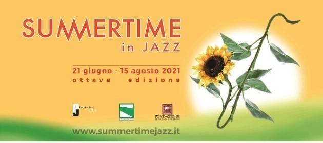 Summertime in Jazz 2021: sabato 24/07 a Morfasso e lunedì 26/07 a Rivergaro