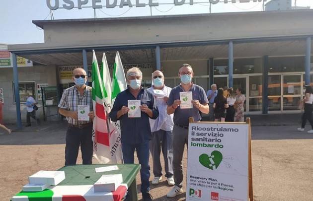 PD Riforma della sanità lombarda: banchetto informativo all’ospedale di Cremona
