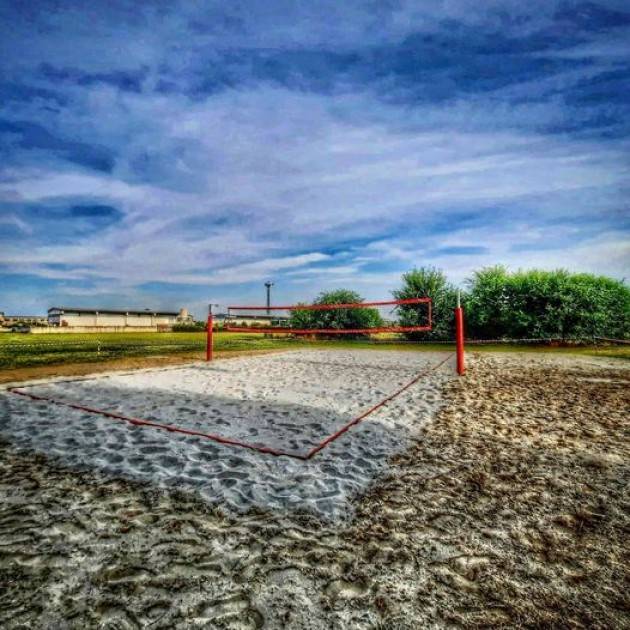 A Tutta Birra -Trigolo :  pronto il campo di beach volley